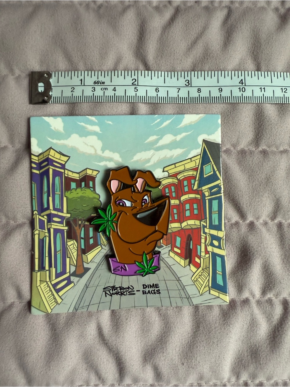 *SALE* Dimebags x Sirron Norris - Dog Hat Pin